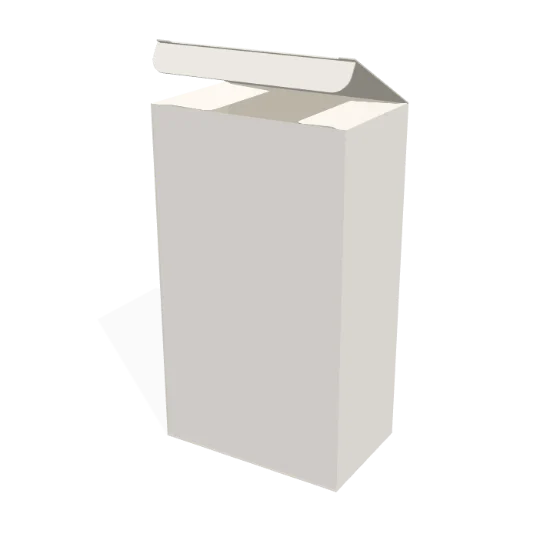 Mockup 3D Hộp đáy khoá tự động