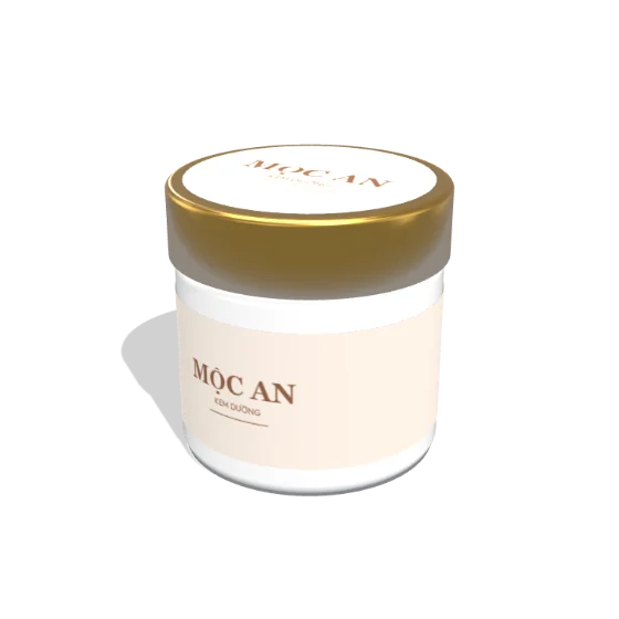 Mockup 3D Hũ kem / hũ thuỷ tinh