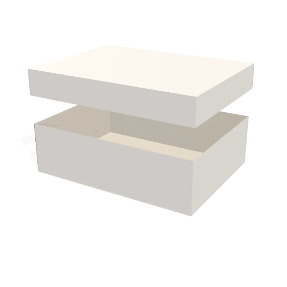 Mockup 3D Hộp âm dương 2 mảnh