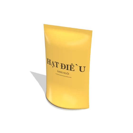 Mockup 3D Túi zip đứng / gói dẹt