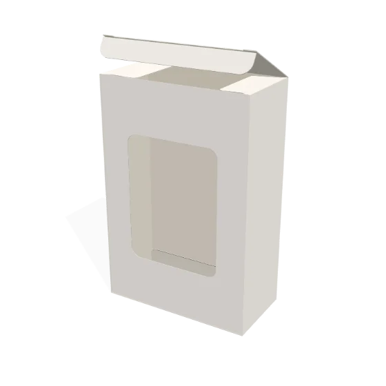 Mockup 3D Hộp cửa sổ