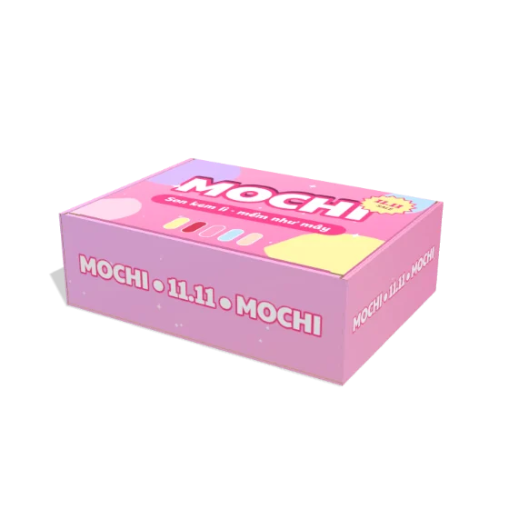 Mockup 3D Mailer nắp liền